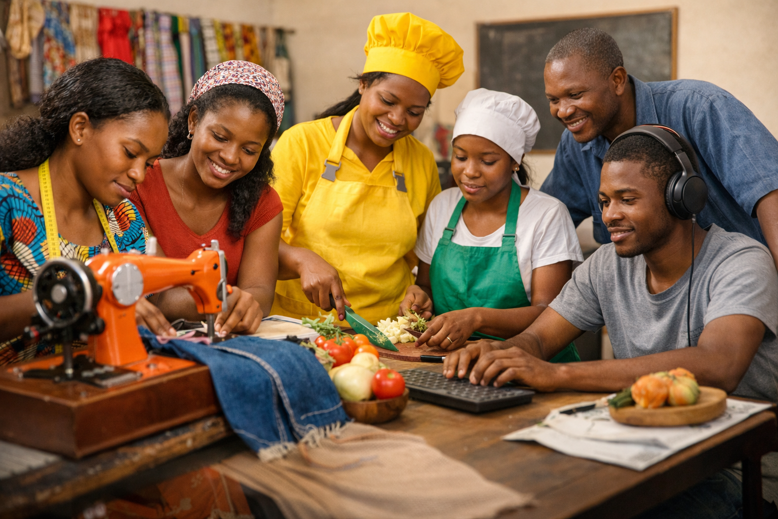 Formation jeunes et femmes RDC